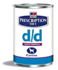 Hills Pet Nutrition Hills D/D Canine:12 x 370g (Duck)