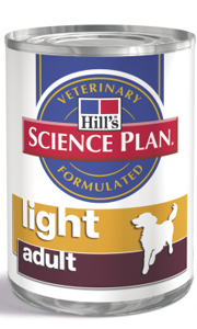 Hills Science Plan Adult Light Canned Dog Food 370g x 12 Case