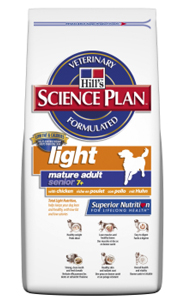 Hills Pet Nutrition Hills Science Plan Canine Senior Light Chicken Age 7 