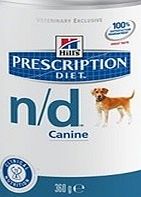 Hills Prescription Diet Canine N/D Canned