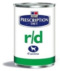 Hills Prescription Diet Canine R/D (12 x 350g)