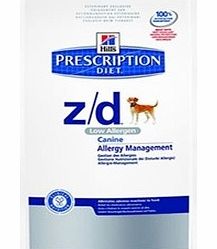 Hills Prescription Diet Canine Z/D Low Allergen
