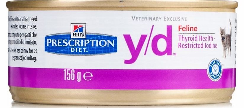 Hills Prescription Diet Feline Y-D Thyroid