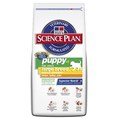 Hills Science Plan Canine Puppy Food Large Breed with Chicken 15kg with 3kg Extra Free