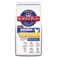 Hills Science Plan Canine Senior 5 Plus Dog Food Large Breed with Chicken 15kg