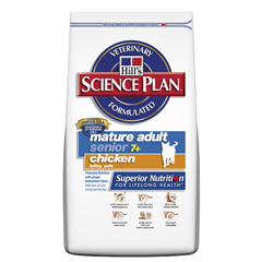 Hills Science Plan Feline Mature Adult / Senior 7 Plus Cat Food with Chicken 2kg