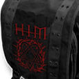 Black Messenger Bag Backpack