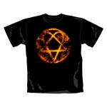 him (Heartagram Fire) T-Shirt