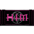 HIM Logo Leather Wristband