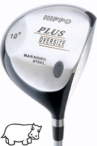 Hippo Plus Driver (Graphite Shaft)