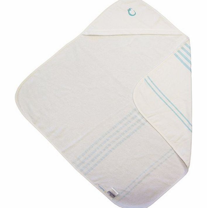 Hippychick Hooded Towel Blue/White