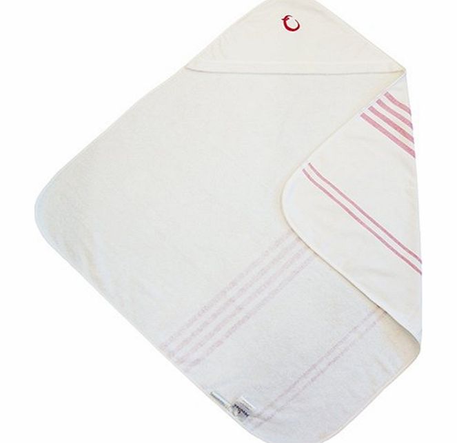 Hippychick Hooded Towel Red/White