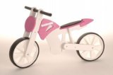 Hippychick Kiddimoto Scrambler - Pink/White