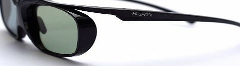 HiShock ``Black Diamond`` RF FullHD 3D glasses for Epson LCD projectors: EH-TW550, EB-W16, EH-TW5910, EH-TW6100W, EH-TW6100, EH-TW9100, EH-TW9100W, EH-TW8100, EH-TW5200, EH-TW7200 - full compatible with