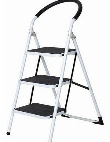 HISP 3 Tread Step Non Slip Folding Stepping Step Ladder HT747