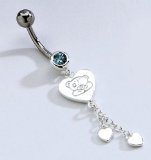 Historics Me To You Jewellery - Heart Belly Bar