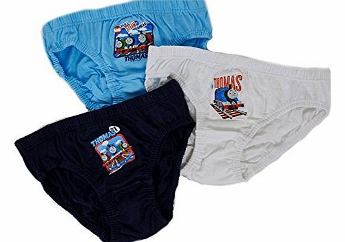 Hit Entertainment KIDS BOYS 3 PACK THOMAS THE TANK ENGINE UNDERWEAR PANTS BRIEFS AHEAD 2-3 YEARS