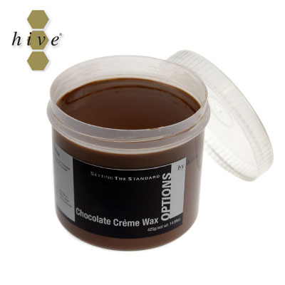 Hive of Beauty Options Chocolate Creme Wax - 425g