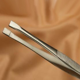 Hive of Beauty Stainless Steel Tweezers - Heavy