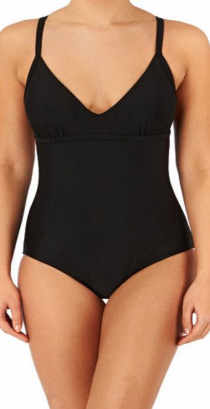 Hive Swimwear Womens Hive Swimwear Black Athletic One Piece