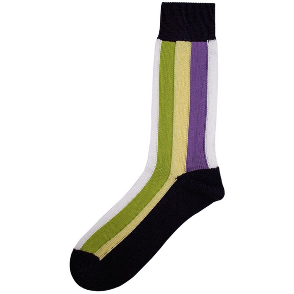 Purple Casual Socks by