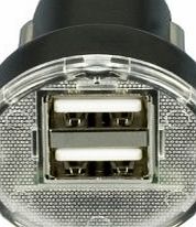 lack Micro 2 Port USB Car Charger Adapter for iPhone 3 3GS 4 4S 5, Samsung S S2 S3 S4 Note Note2, HTC ,BlackBerry, Nokia, Sony Ericsson, Compatible with iPad 1 2 3, Samsung Galaxy tab 10.1 , tab 2