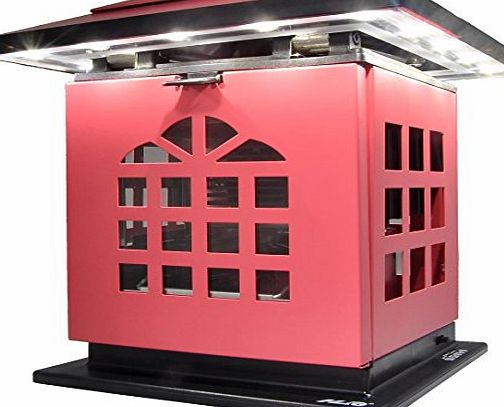 HLC Candle Powered Thermal Indoor Outdoor Lantern Desk Aroma Lamp with 2000mah Battery Backup for Phones and Tablets