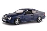 Mercedes-Benz CLK 2002 in Dark Blue Scale 1:18
