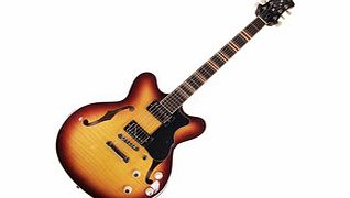 Hofner HCT Verythin Electric Guitar Sunburst