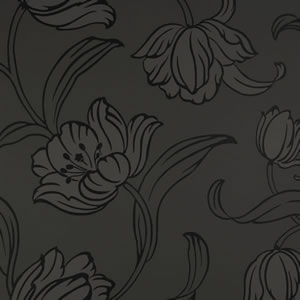 Textured Wallpaper on Holden Zahra Textured Wallpaper Black 10054   Review  Compare Prices