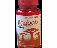 Baobab 500mg 60 Capsules -