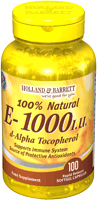 Holland and Barrett Vitamin E Capsules 1000iu