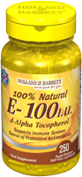 Holland and Barrett Vitamin E Capsules 100iu