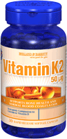 Holland and Barrett Vitamin K2 Capsules 50ug 30