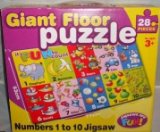 HOLLAND Large Numbers 1 - 10 Floor Jigsaw Puzzle