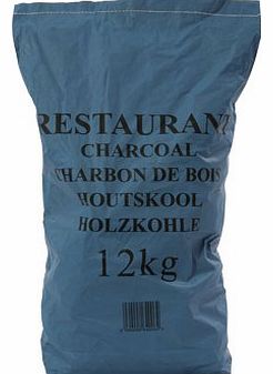 Holland Plastics Original Brand 1 x 12kg Premium Grade Restaurant Lumpwood Charcoal- Ideal for catering use or for larger barbecues.