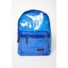 Hollywood Mirror Clear PU Rucksack in Blue