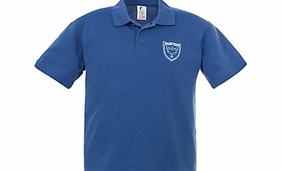 Holme Court School Unisex Polo Shirt, Royal Blue
