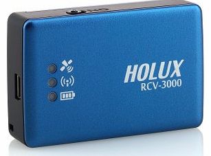 Holux 96131-00N RCV-3000 GPS Logger (MTK MT3329 Chipset, 4 MB Internal Storage, Bluetooth)