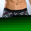 HOM H01 Tartan August Maxi Boxer Brief