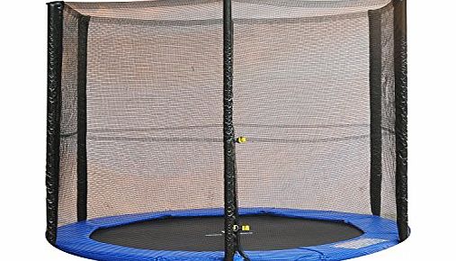 Homcom 8FT Replacement Trampoline Safety Net Enclosure Net