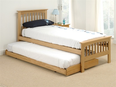 Home Comfort Sheywood Guest Bed (Solid Oak) Single (3)