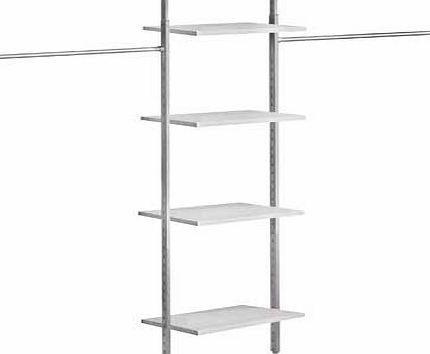 Home Decor Innovations Large Aura Bedroom Storage Kit for Sliding