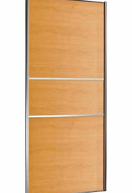 Home Decor Innovations Oak Fineline Sliding Wardrobe Door - 36