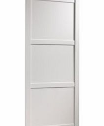 Home Decor Traditional White Sliding Wardrobe Door (H)2220