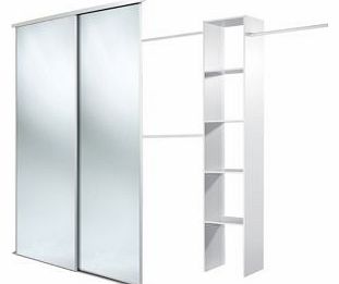 Home Decor Traditional White Sliding Wardrobe