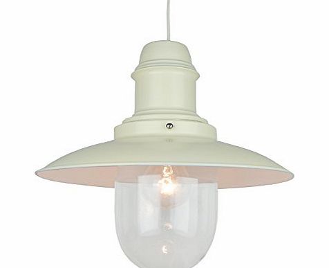Home Lighting Market PMFL3-30cm Cream Traditional Electrical Fishermans Lantern Ceiling Fitting.