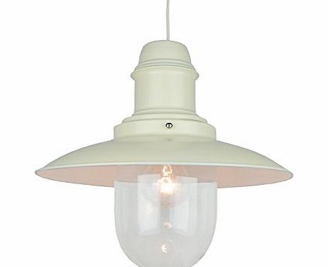 Home Lighting Market PMFL3-30cm Cream Traditional Electrical Fishermans Lantern Ceiling Fitting.