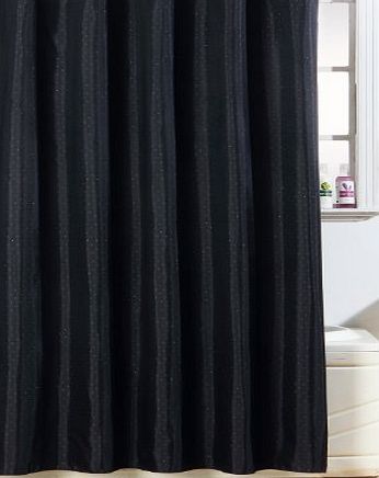 Home Range Online Polyester Diamante Shower Curtain
