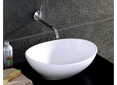 Home Supplies BATHROOM COUNTERTOP OVAL CERAMIC BASIN SINK HS02